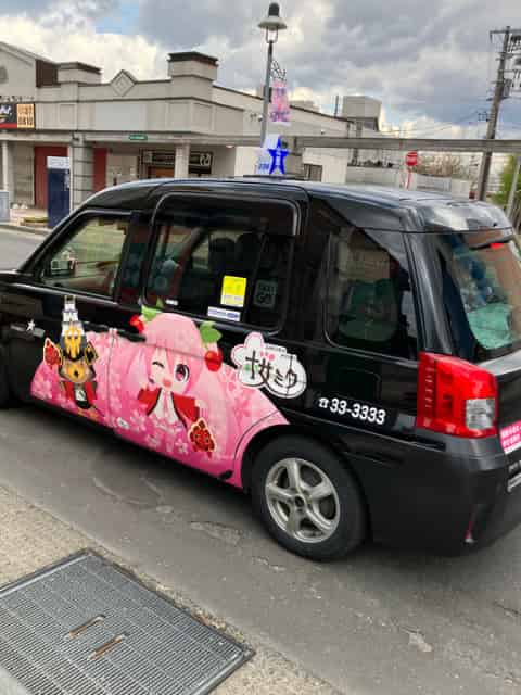 桜ミクタクシー