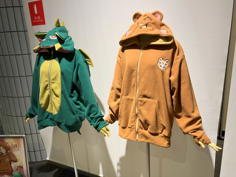 もちもちパーカーの展示1