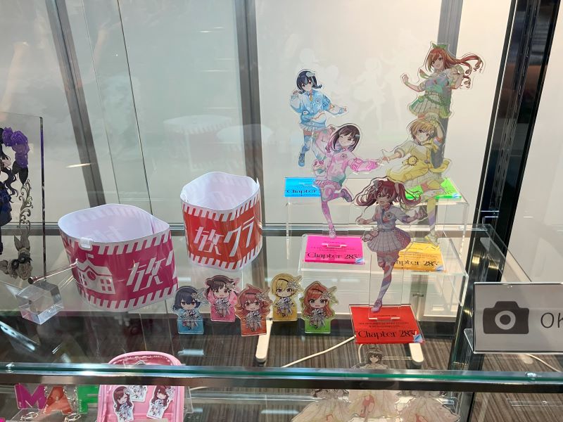 次回ライブグッズの展示1