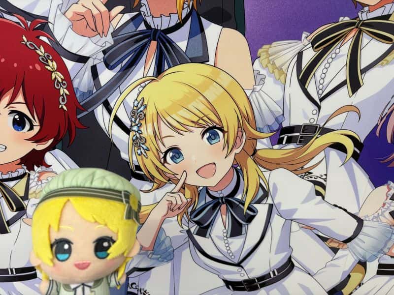 巨大アイマス広告の八宮めぐる