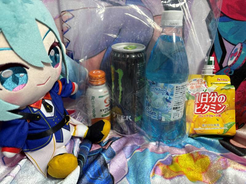 お土産その2_たくさんの飲み物