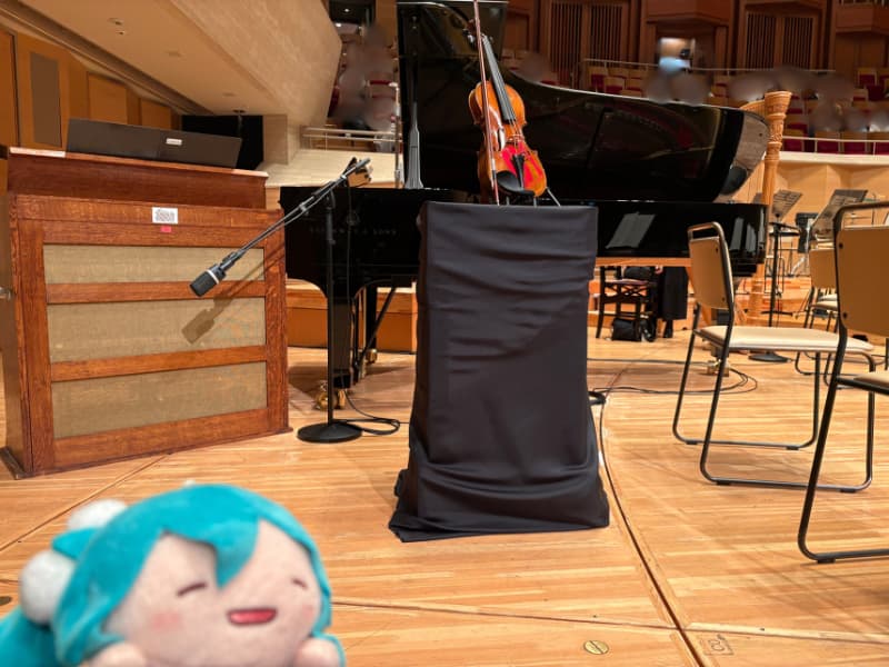 特注ミク仕様バイオリン